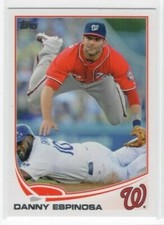 Danny Espinosa 2013 Topps Baseball Base Common #97 Washington Nationals