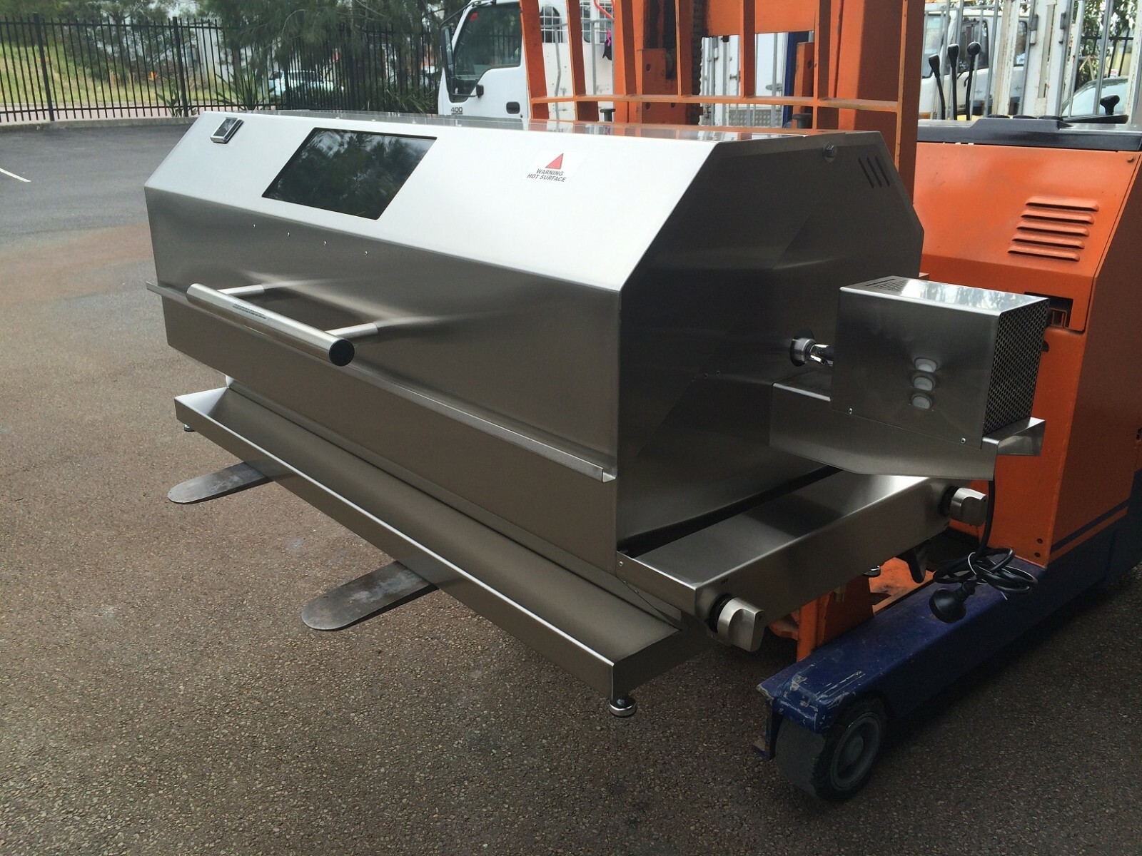 Stainless Steel Gas Charcoal Spit BBQ Rotisserie eBay