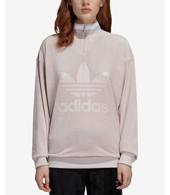 Originals Half-Zip Velvet Sweatshirt 
