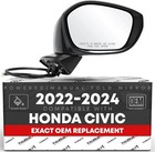 Replacement - Compatible with 2022-2024 Honda Civic - Passenger Side Mirror