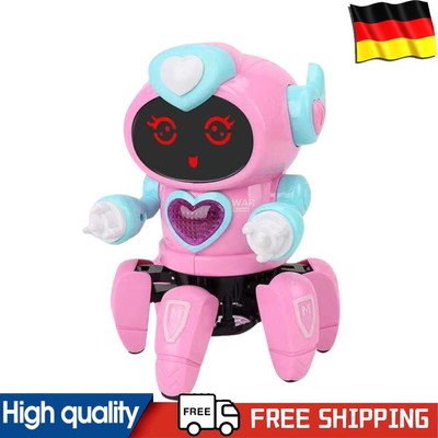 Smart Electric Robot Toy with Lights & Music Walking Robot Toys for Boys Girls