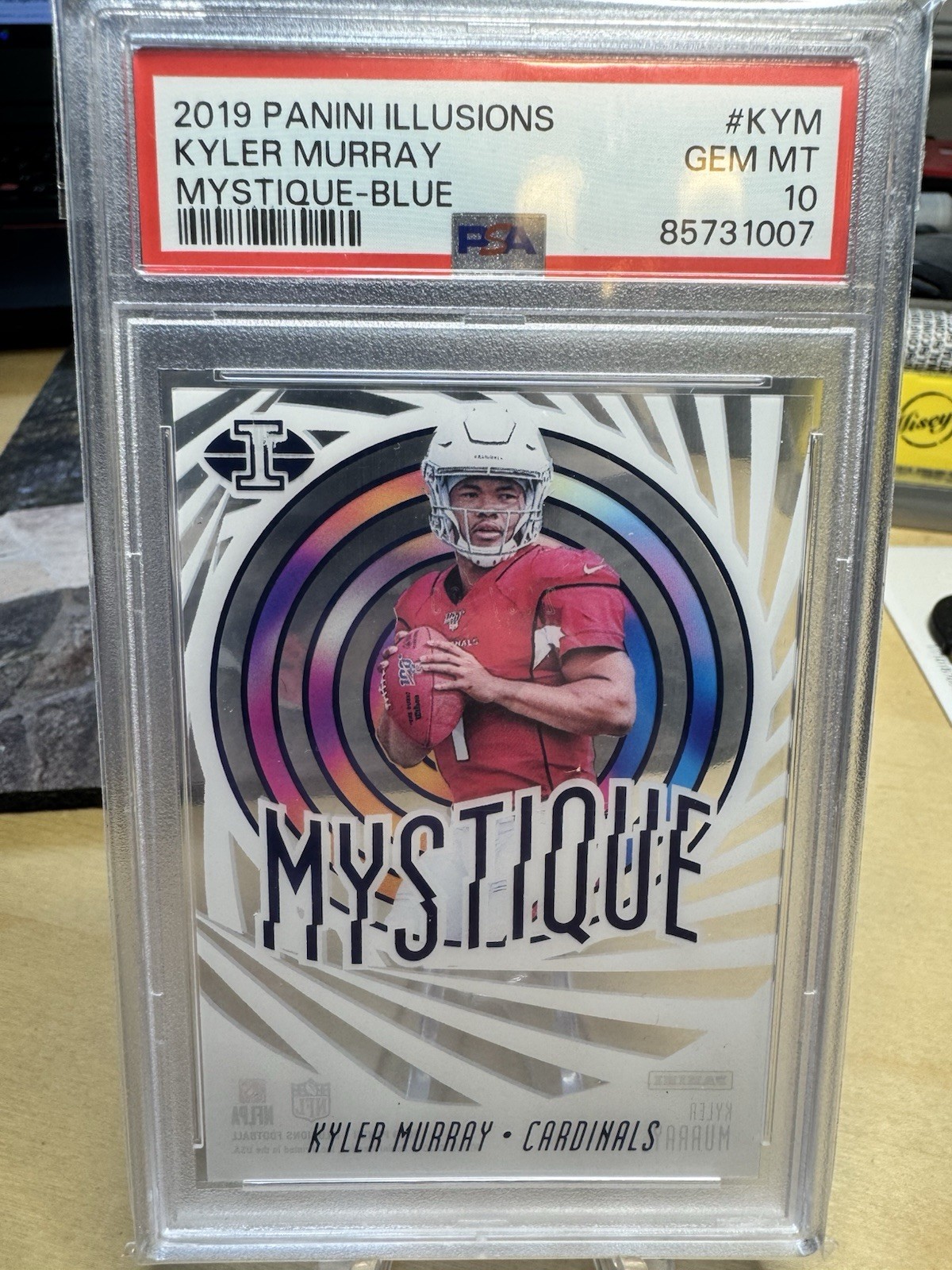 Kyler Murray Panini Illusions Mystique #KYM Blue