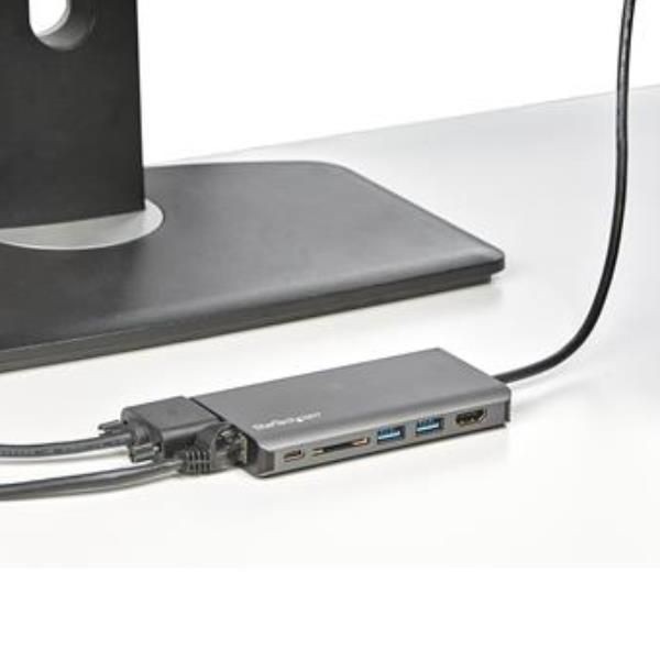 Startech Nero/Grigio Dkt30chvausp (Usb-C, 7 Porte), Docking Station + Hub Usb, - Immagine 2