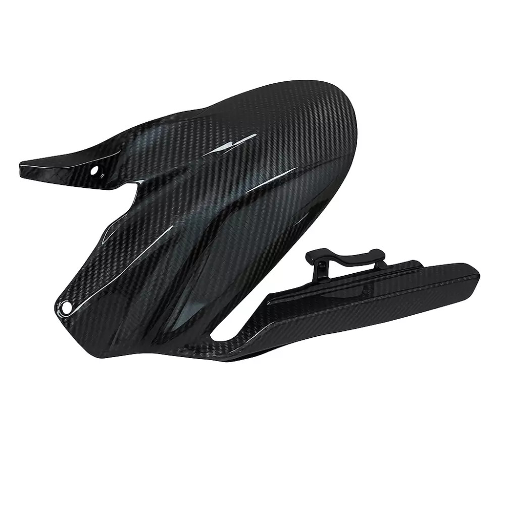 Garde-boue arrière carbone Ducati XDiavel V4 2025-2026 vernis brillant