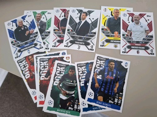 100 CARD LOT - Topps MATCH ATTAX EXTRA 24/25 - NO DUPLICATES 70 Base + 30 Foils - Picture 5 of 5