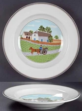 Villeroy & Boch Design Naif Rimmed Soup Bowl 6047358