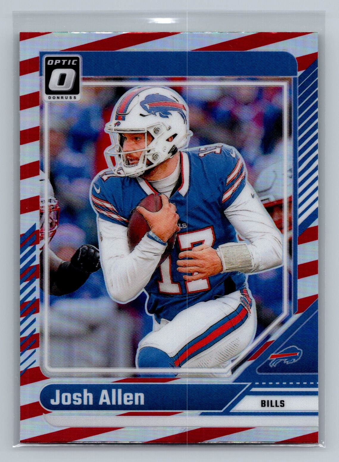 Josh Allen 2024 Donruss Optic #19 Freedom Bills SP