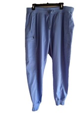 Healing Hands Purple Label Toby Jogger Scrub Pants Blue NWOT. A42