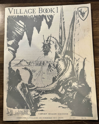 Judges Guild D&D Supplement Village Book #1