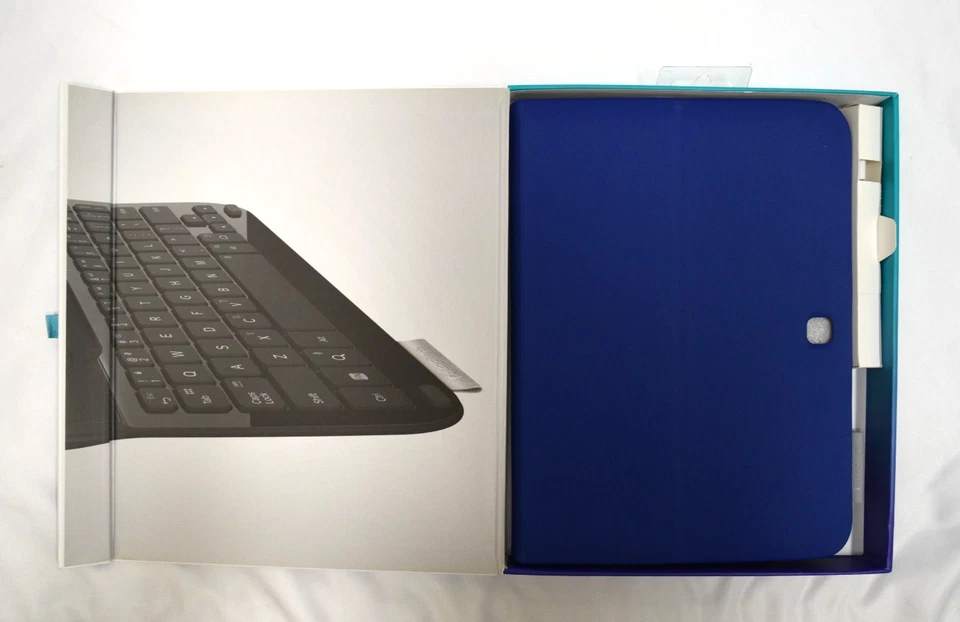 New Logitech Ultrathin Keyboard Folio for Samsung Galaxy Tab 4 10.1 - Image 3 of 4