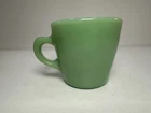 Fire King Jadeite Green Coffee Cup Mug C Handle Anchor Hocking Vintage 1950"s