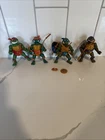Vintage TMNT Ninja Turtles Storage Shell Lot Of 4 1990 Originals