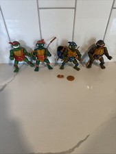 Vintage TMNT Ninja Turtles Storage Shell Lot Of 4