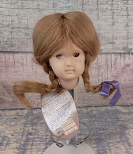 Playhouse Collection Princess Doll Wig Blonde Full Cap Size 7/8 Pigtails NWT