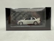 Kyosho Original 1:43-scale Mitsubishi Lancer Evolution III White - KSR43120W