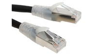 Kabel Kategorii 6, Czarny, Wtyk Rj45/MęSki Rj45Dł.: 2M, Mat. Koszulki: Lszh RS C