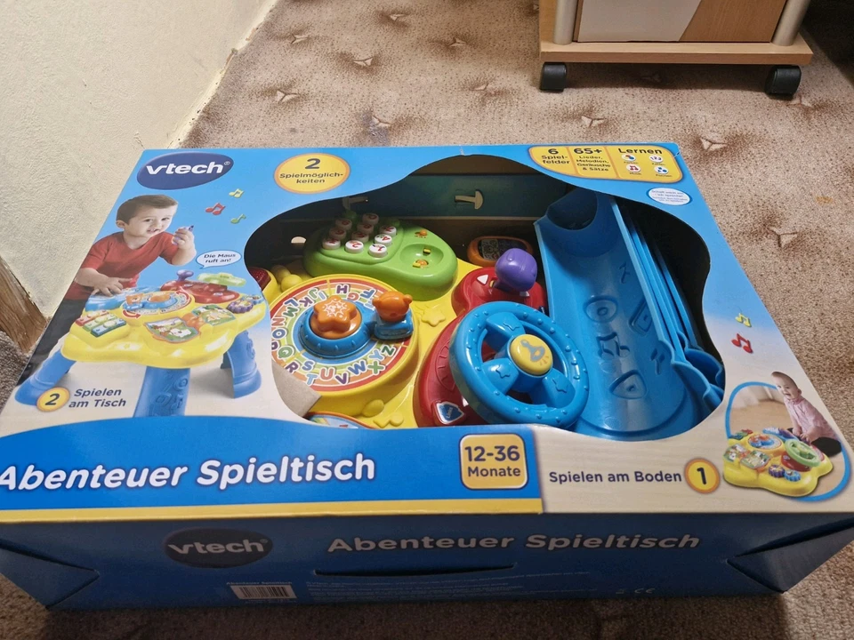 VTech Abenteuer Spieltisch , Activity Tisch für Babys - Bild 3 von 3