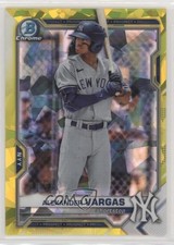 2021 Bowman Chrome Draft Sapphire Yellow /99 Alexander Vargas #BDC-121 vv7