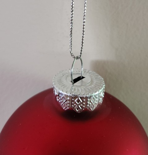 Harley Davidson 2009 Red Holiday Ball Ornament NEW in box. 96890-10V. 2 sided - Picture 11 of 17