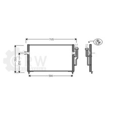 Condensateur Mitsubishi SPACE STAR