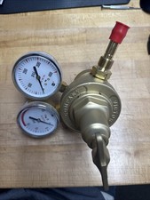 Victor VTS 452E CGA510 Gas Regulator Valve with 2 Gauges