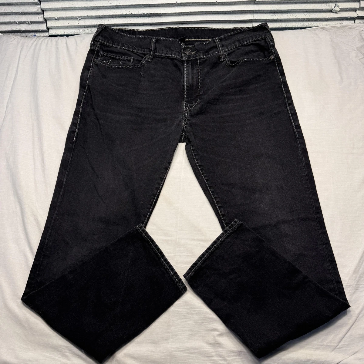 Las mejores ofertas en Jeans negros True Religion Geno para