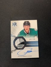 2016-17 The Cup Julius Honka /249 Auto Patch Rookie Dallas Stars