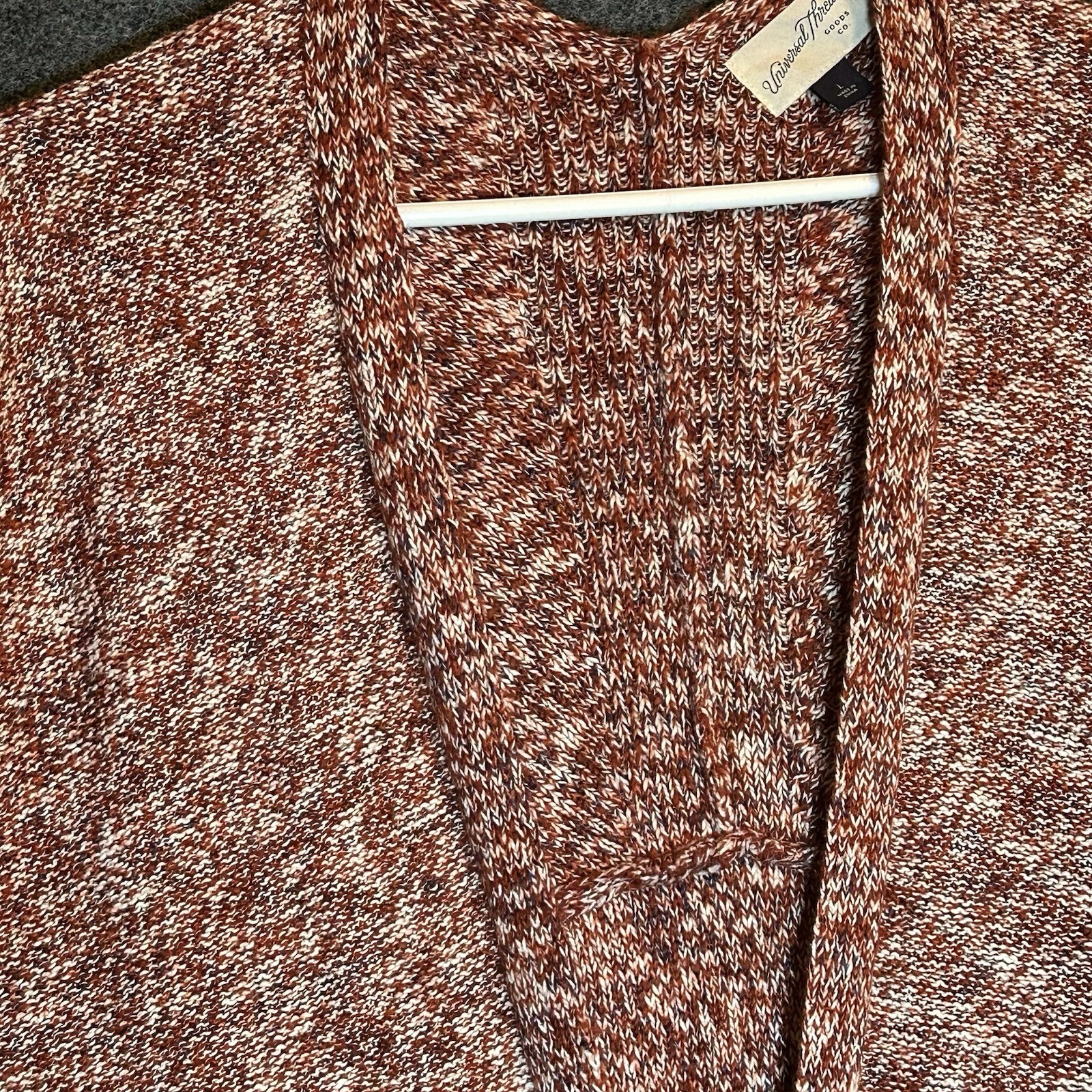 Universal Thread Fall Colors Open Front Knit Card… - image 3