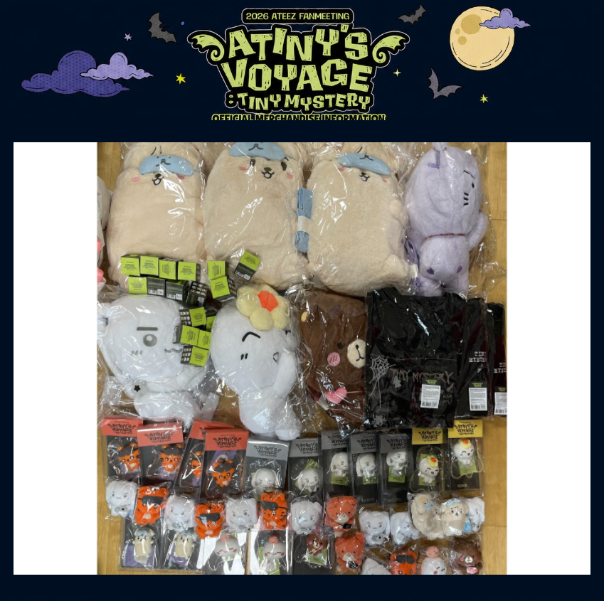 ON HAND] ATEEZ 2026 FANMEETING ATINY'S VOYAGE : TINY MYSTERY