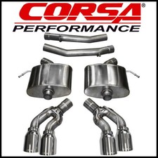 Corsa Xtreme 2.75 Axle-back Exhaust System Fit 2016-2019 Cadillac Cts V 6.2l V8
