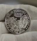 Golden Nugget Casino Laughlin Nevada 20 Grams .999 Fine Silver Round.