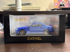 Kyosho 1/43 Nissan Skyline GT-R BNR34 V Spec II Blue Diecast Model Car