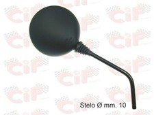 Specchio Destro/Sinistro Nero APRILIA RALLY LC - SCARABEO 50 DELUXE RX 50-125 - 