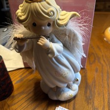 Precious Moments It Came Upon A Midnight Clear Angel Tree Topper Feathers 928585