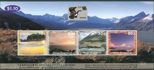 New Zealand 1996 China 9th Int. Stamp Exhibition Miniature Sheet MNH SG: MS1998