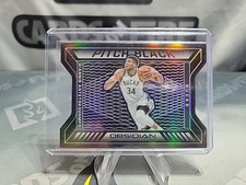 2020 Obsidian Giannis Antetokounmpo Pitch Black Electric Etch Purple Num #36/99