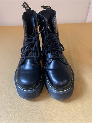 Dr Martens Sinclair Max Women's Platform Boots Black Pisa 6 US L / 4 UK