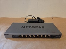 Netgear GS108X Gray High Performance 8-Port Gigabit Ethernet Unmanaged Switch