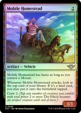 MTG FOIL Mobile Homestead - Outlaws of Thunder Junction 245