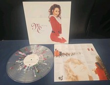 Merry Christmas - Mariah Carey Target Excl Red White Green Splatter VINYL RECORD