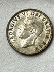 1950 Canada 25 Cents Silver Coin - V Fine