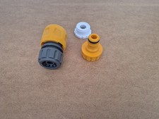 Hozelock Tap Connector ¾" ½"Adaptor & Push Fit Hose Attachment Repair Sprinkler