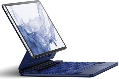 Dexnor Tastatur Hülle für Samsung Galaxy Tab S9 und S9 FE