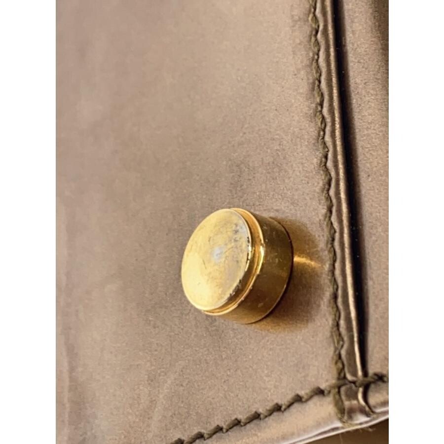Salvatore Ferragamo Gancini 2 Way Brown Gold Hardware Shoulder Bag Auth image 8