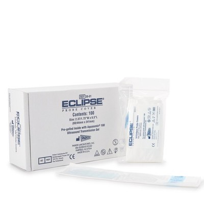 Eclipse Ultrasound Probe Cover 2-1/2 Inch tapered to 1-3/4 X 9-1/2 Inch 38-01