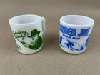 Vtg Hopalong Cassidy & Ranger Joe Ranch Children Mug Cowboy Hazel Atlas