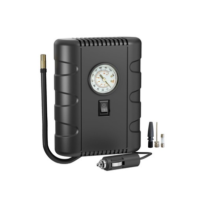 #ad Tire Inflator Portable Air Compressor 12V DC with Analog Pressure Gauge 100... $24.87