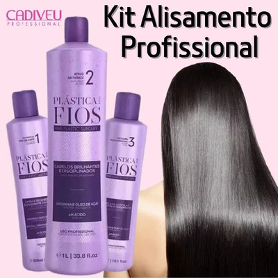 Kit Cadiveu Professional Plástica dos Fios Disciplina Máxima (3 Produtos)