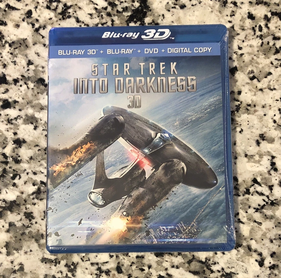 Star Trek Into Darkness 3D (Blu-ray 3D/Blu-ray/DVD) Brand New & Sealed! - Image 3 of 3