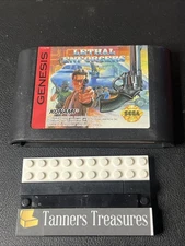 Lethal Enforcers (Sega Genesis) Cartridge Only Tested Classic